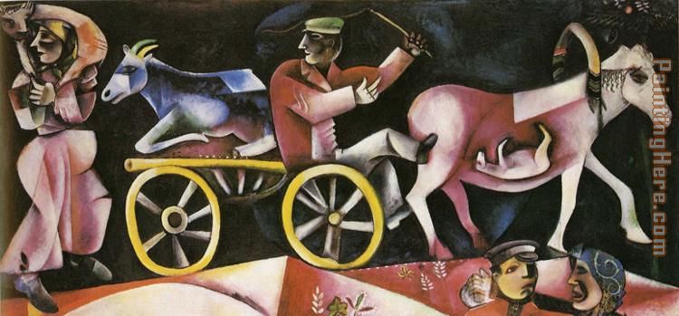 Marc Chagall The Cattle Dealer